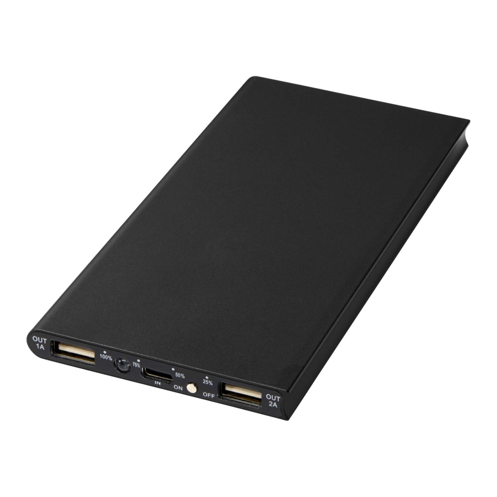 Powerbank mit DR Logo