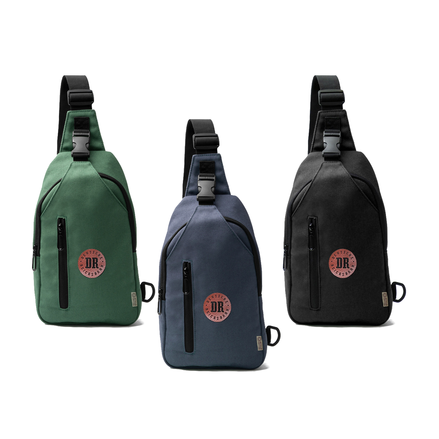 Schultertasche mit DR-Logo