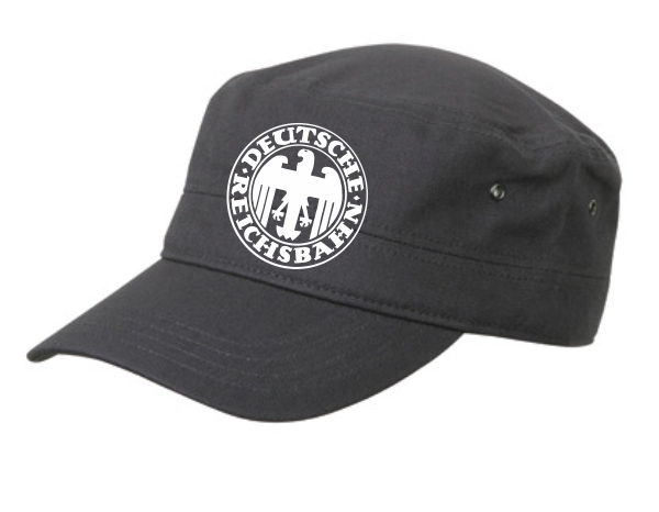 Anthrazitgraue Kappe mit DRG-Logo