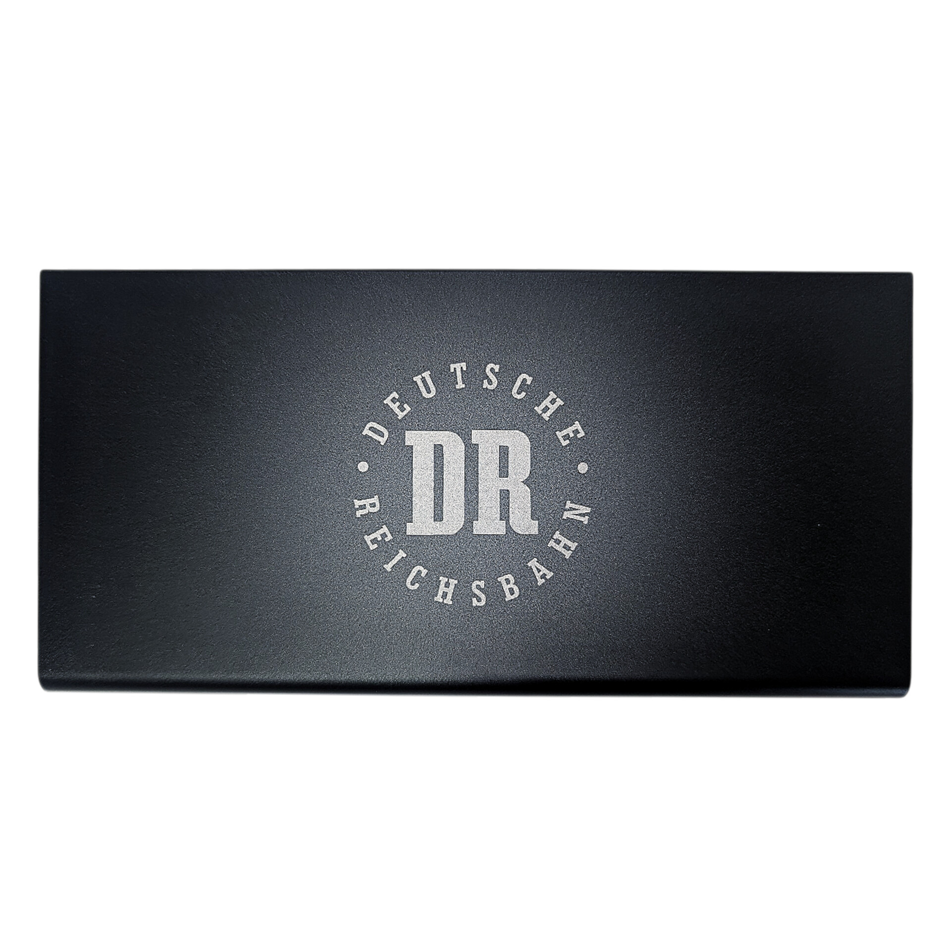 Powerbank mit DR-Logo der Deutschen Reichsbahn
