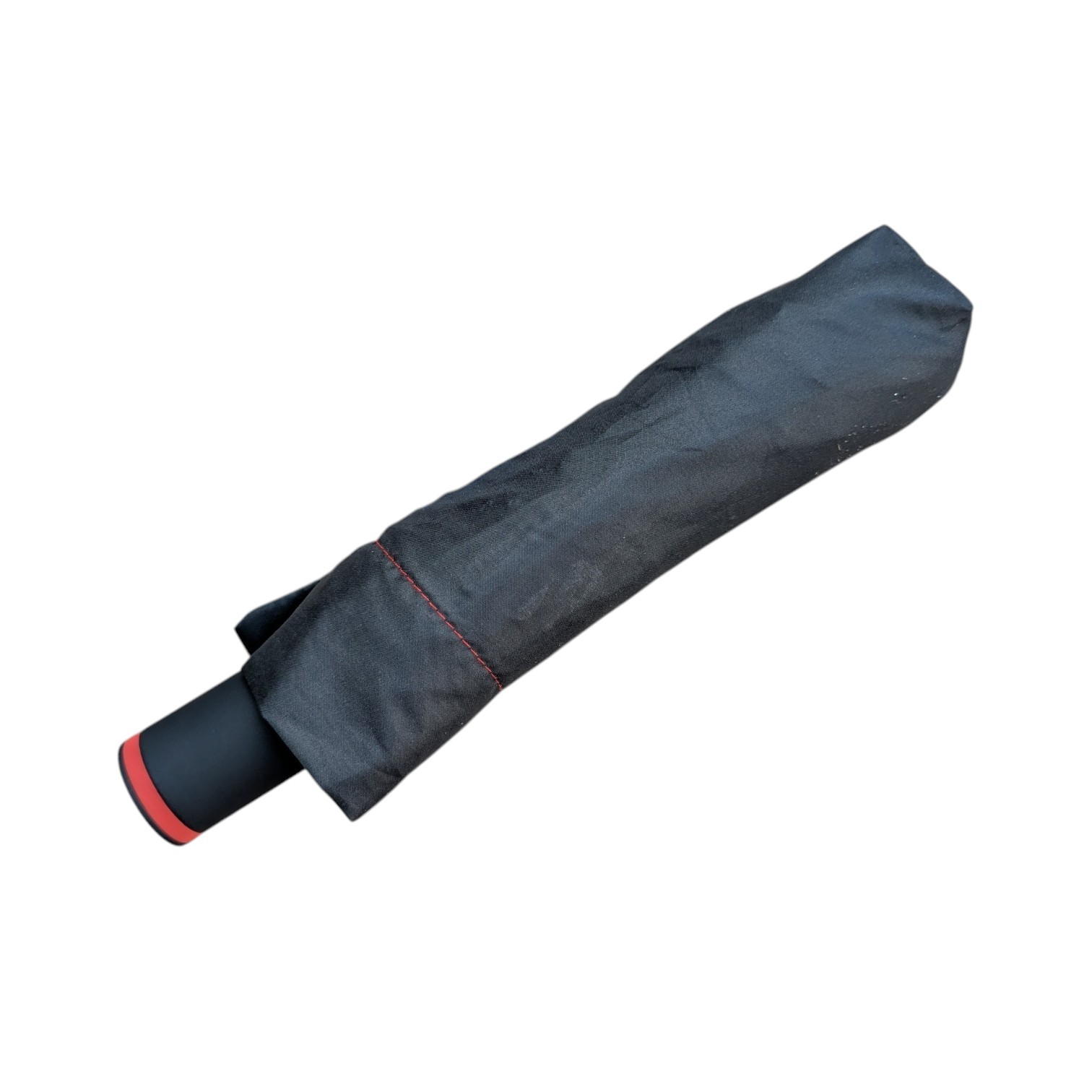 Schwarzer Taschenschirm im Futteral