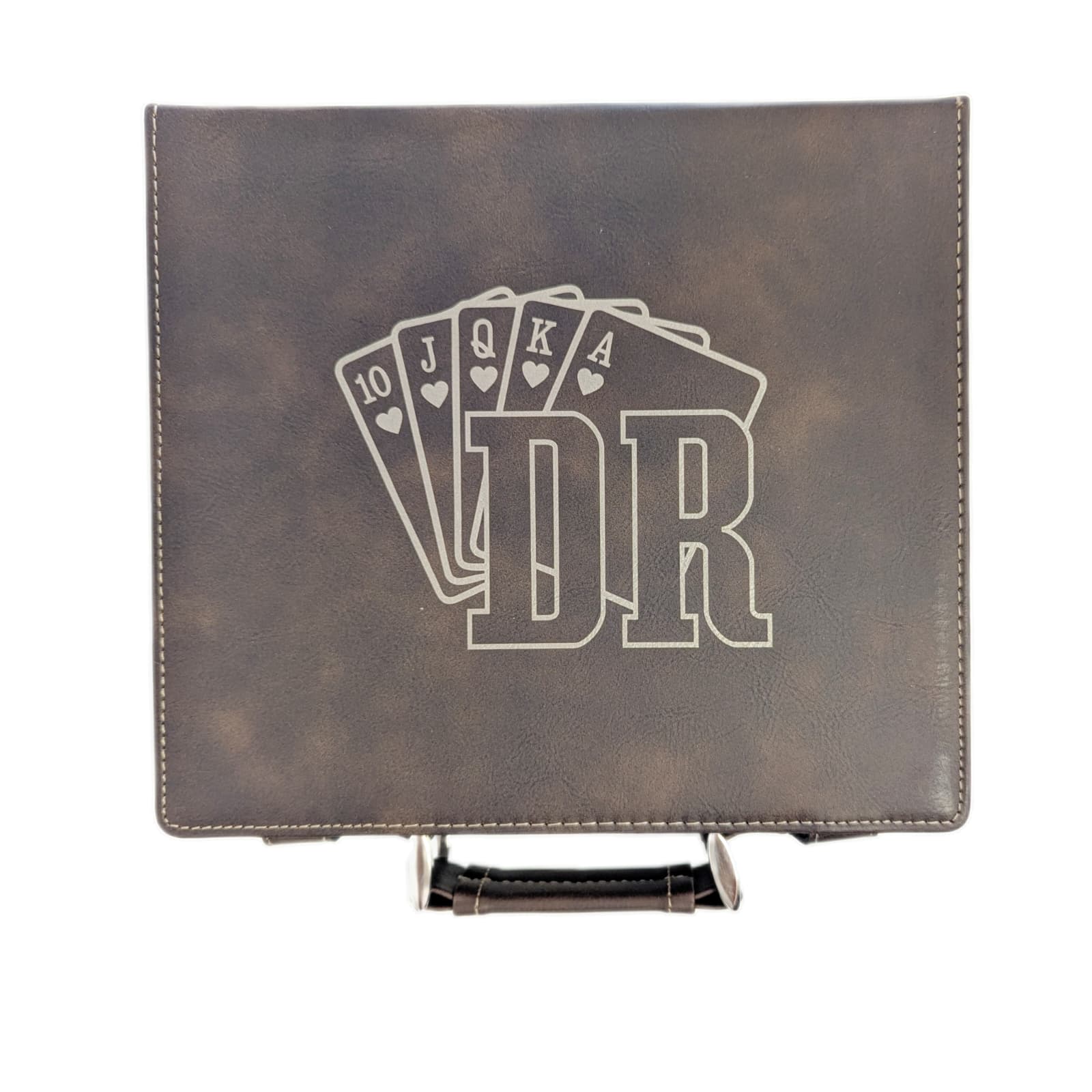 Pokerset mit DR-Gravur