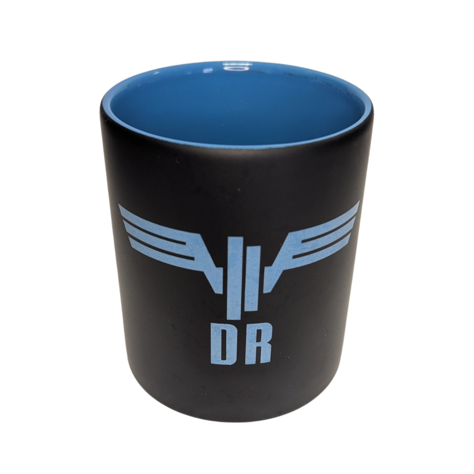 Laser Tasse mit Reichsbahn Motiv