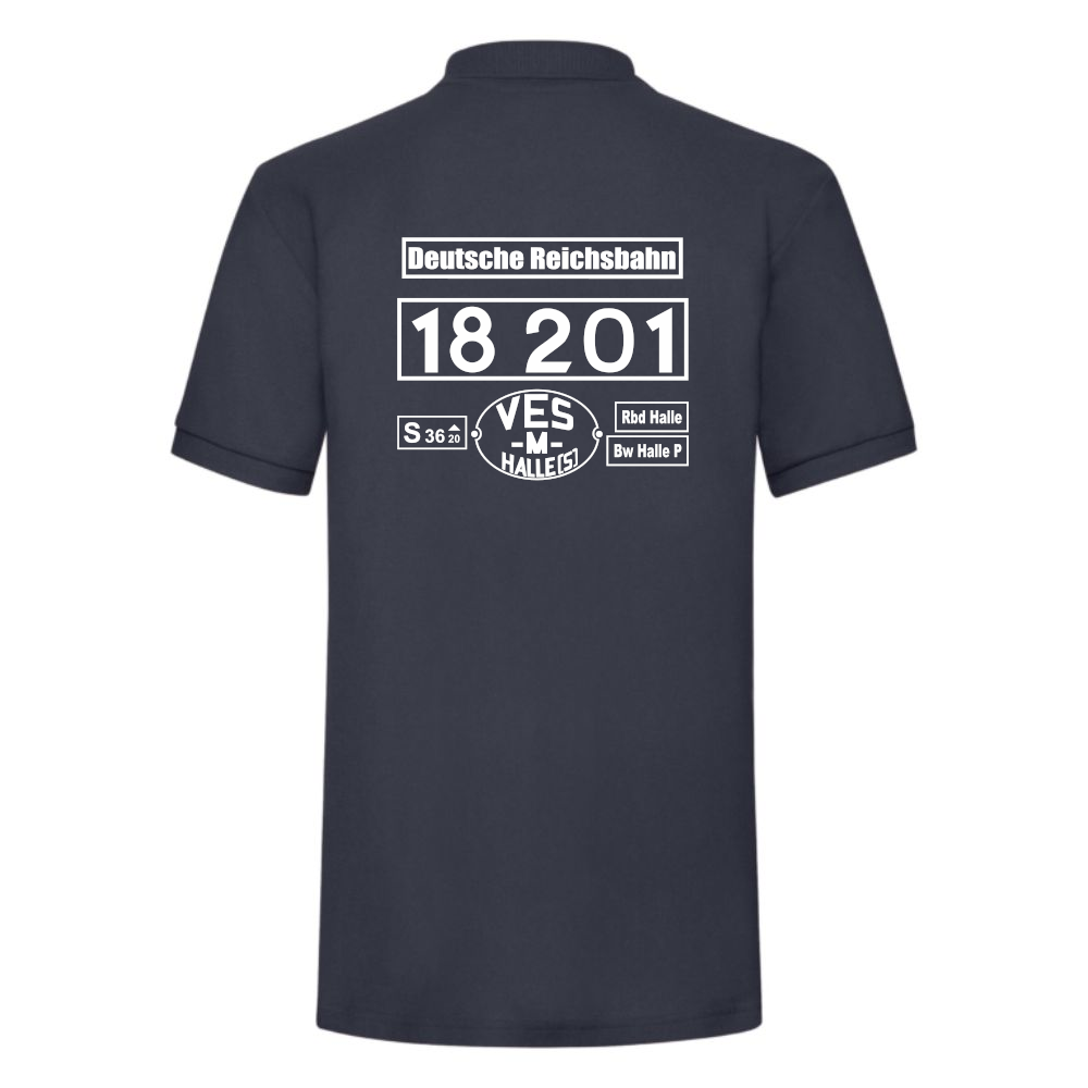 Polo-Shirt mit Loknummer