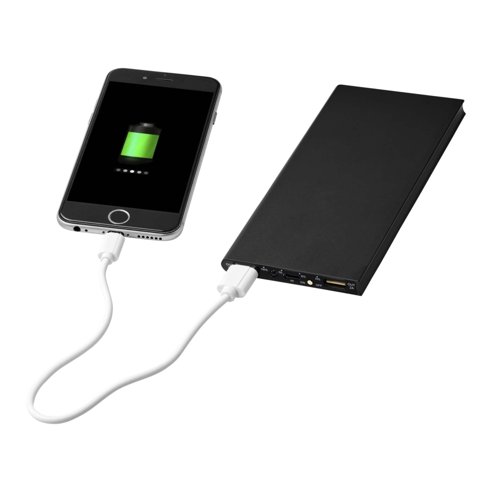 Powerbank mit DR Logo