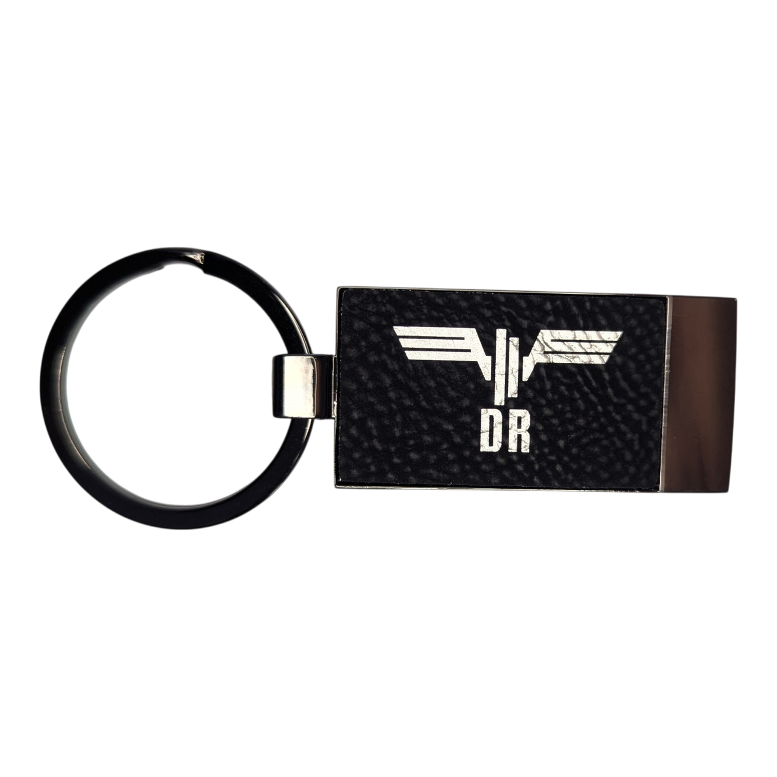 Schlüsselanhänger Leder/ Metall mit DR Motiven