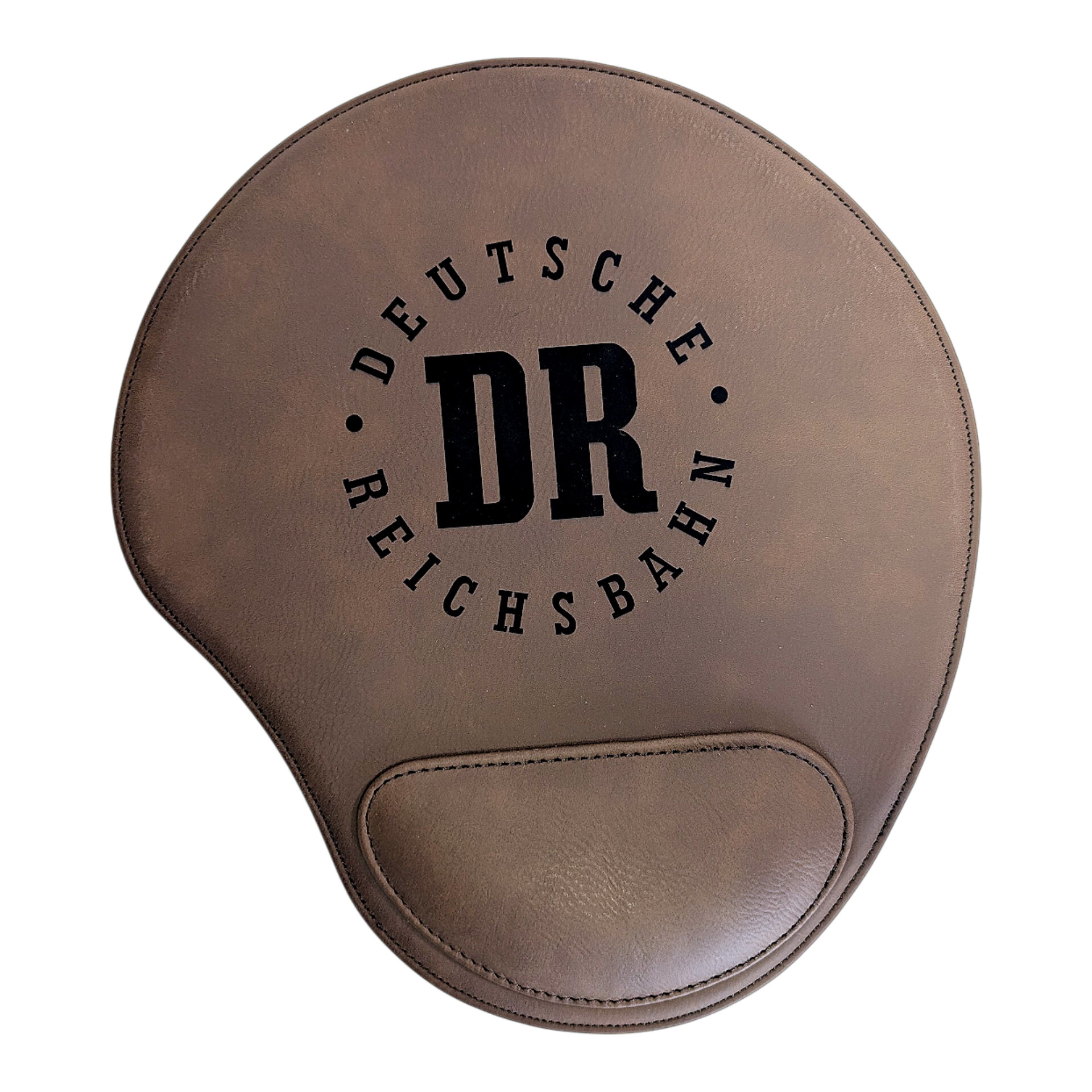 Mousepad Lederoptik mit DR Logo